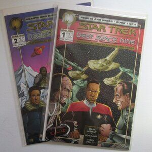 Star Trek Deep Space 9, Issues 1 & 2 , Vintage, 90s